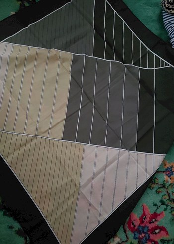 3 adet  Bohem Çiçek Desenli Kadın Fuları - Görsel 8