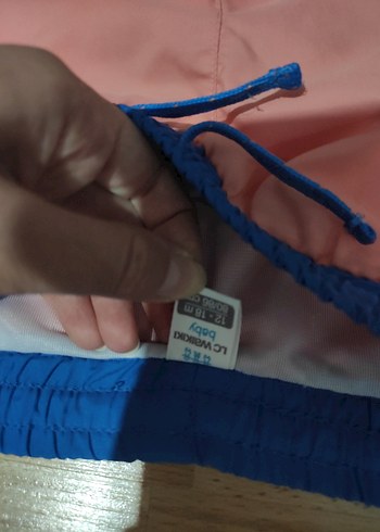 Erkek Çocuk Pembe Şort Mayo - Görsel 7