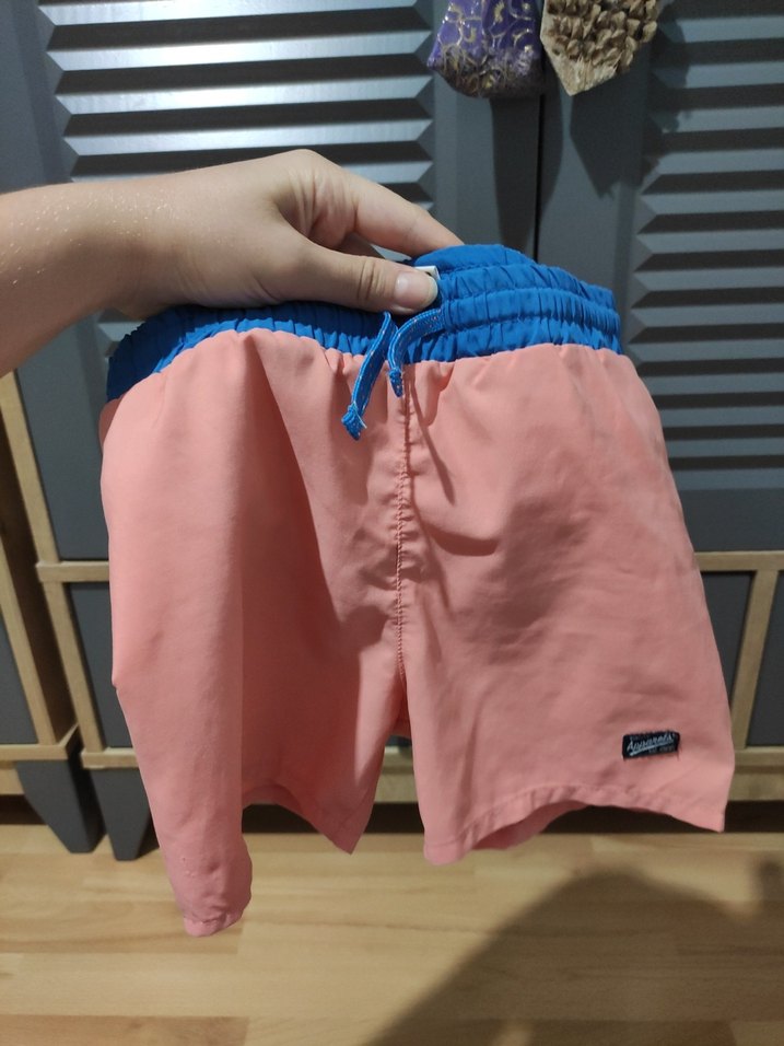 Erkek Çocuk Pembe Şort Mayo - Görsel 2