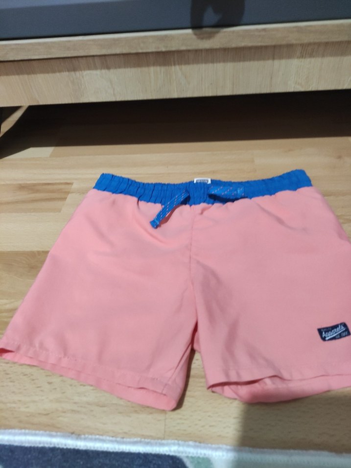 Erkek Çocuk Pembe Şort Mayo - Görsel 5