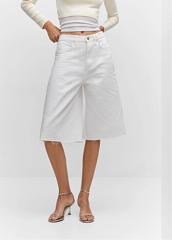 Mango bermuda denim şort