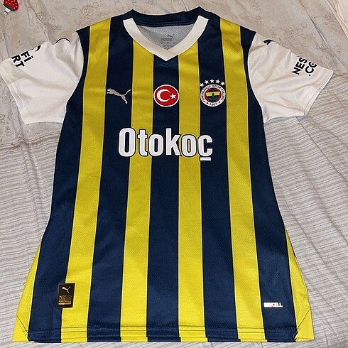 xs Beden lacivert Renk Fenerbahçe Çubuklu Forma