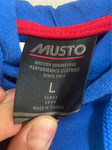 Diğer MUSTO MAVİ SWEAT