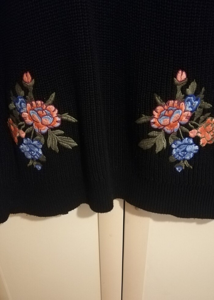 Uzun triko hırka  - Görsel 5