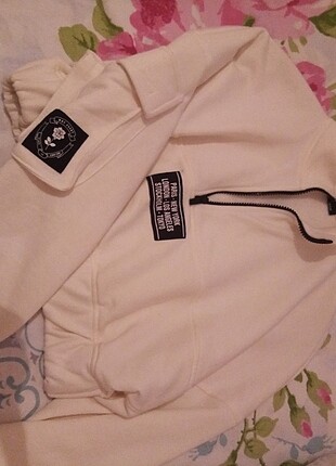 Bershka beyaz sweat
