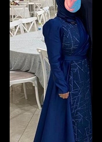 Lacivert Abiye