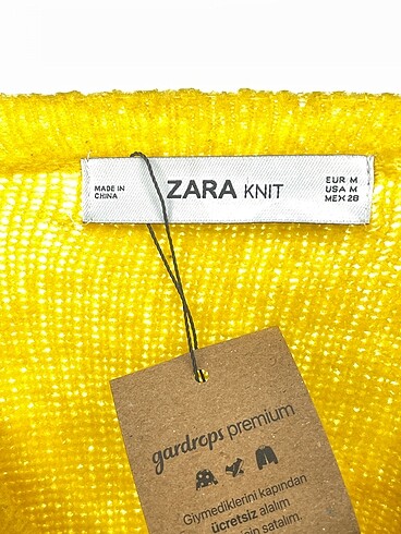 m Beden sarı Renk Zara Kazak / Triko %70 İndirimli.