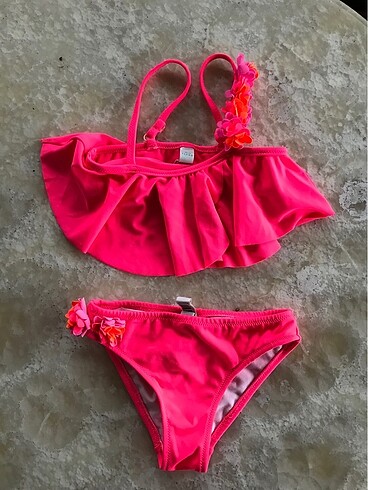 Bikini 3-4 yaş İçin be çoçuk bornoz