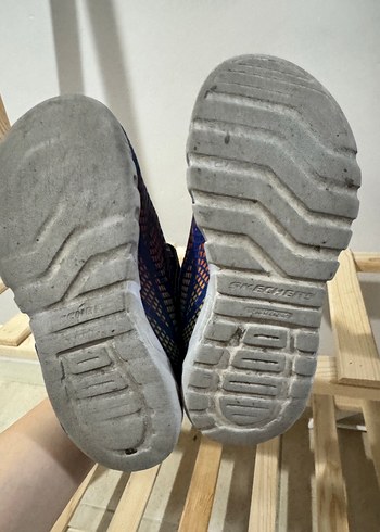 Skechers Erkek Çocuk Renkli Bağcıklı Sneakers