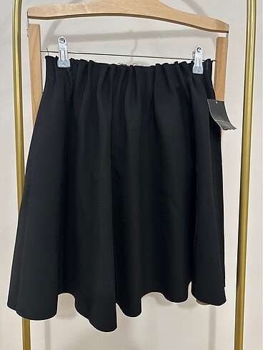 Zara çan etek beli lastikli
