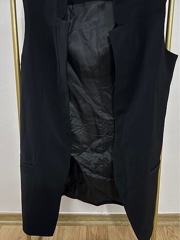 l Beden siyah Renk Zara blazer yelek
