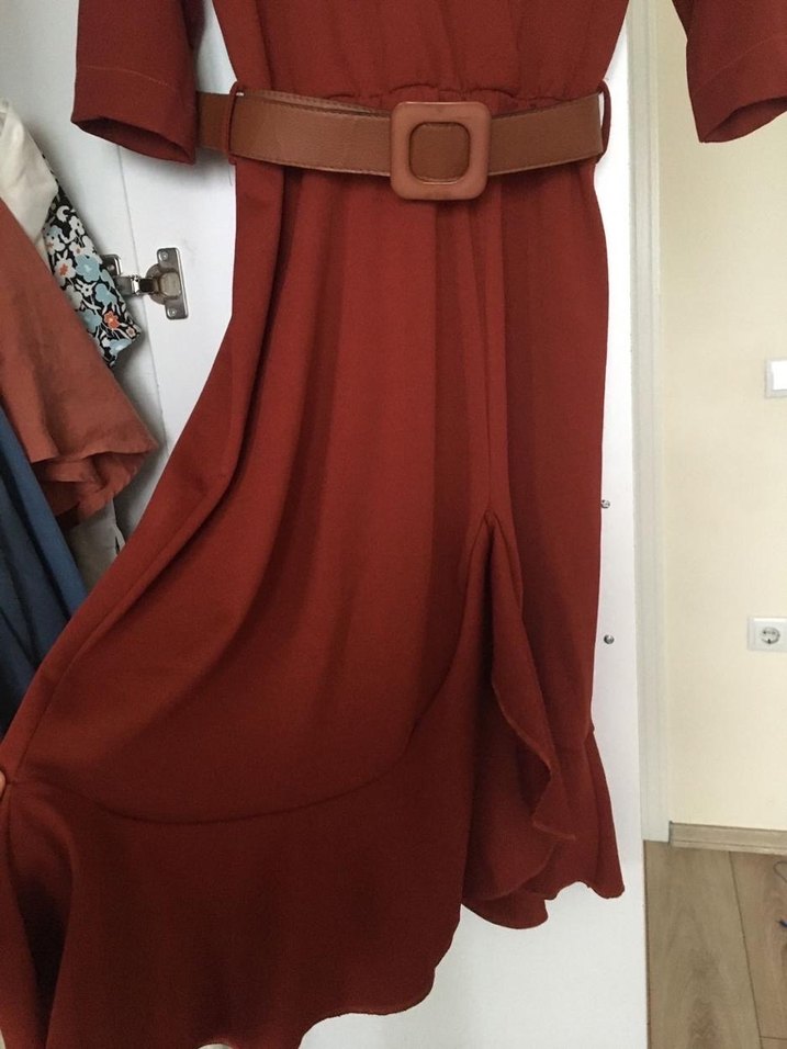 Elbise midi boy - Görsel 2