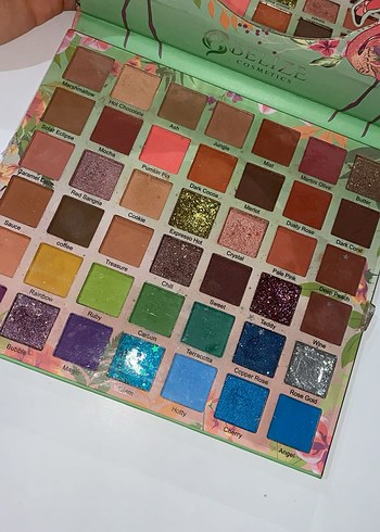 Belize renkli Parlak Far Paleti - Görsel 3