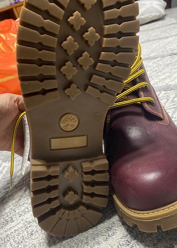 Bordo Deri Bağcıklı Kadın Dolgu Topuk Bot - Görsel 4