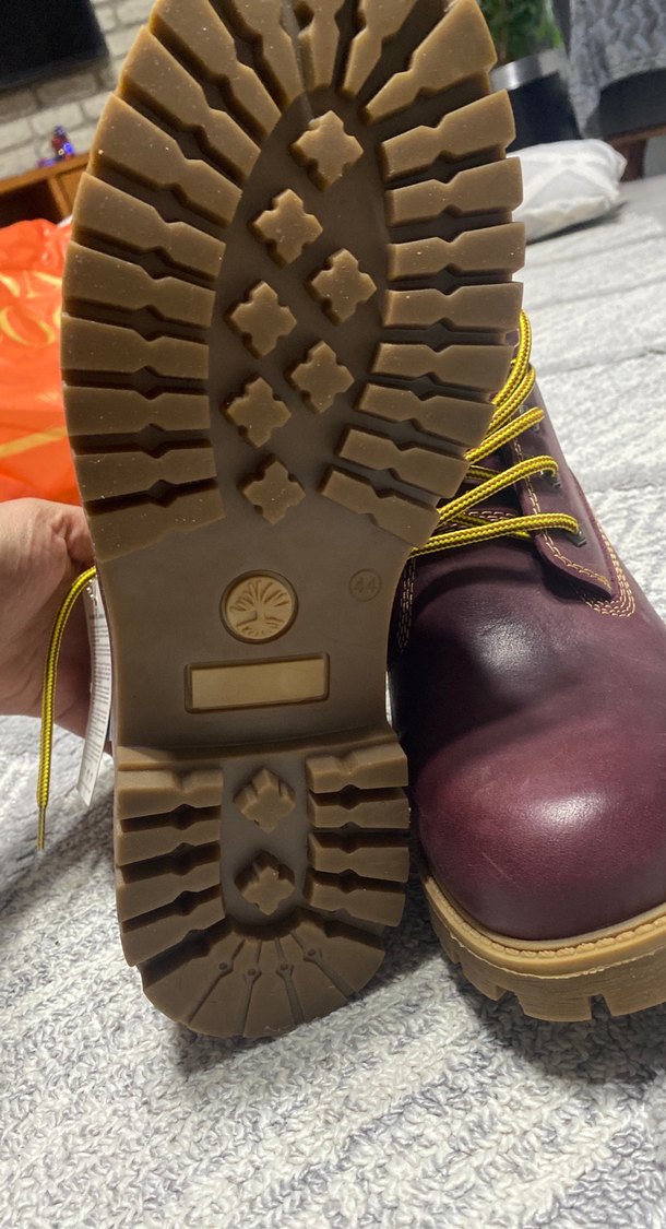 Bordo Deri Bağcıklı Kadın Dolgu Topuk Bot - Görsel 4