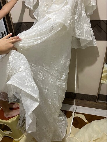 Vintage gelinlik - Görsel 5