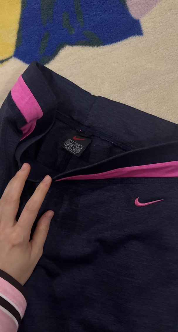 Nike Lacivert-Pembe Spor Tayt — görsel 4/5