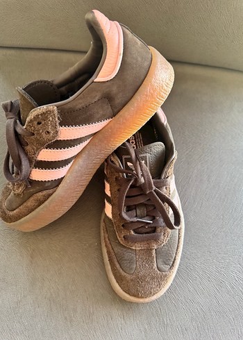 Adidas Kahverengi Süet Kadın Spor Ayakkabı