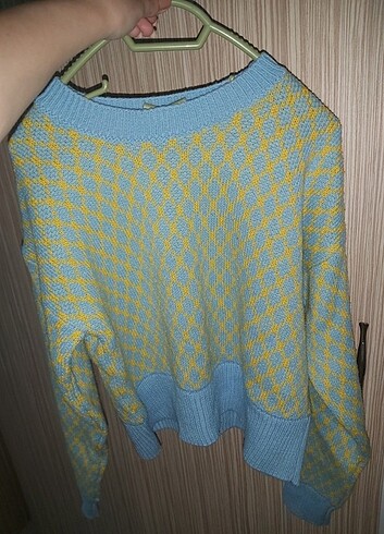 Zara Trendyolmilla renkli kazak