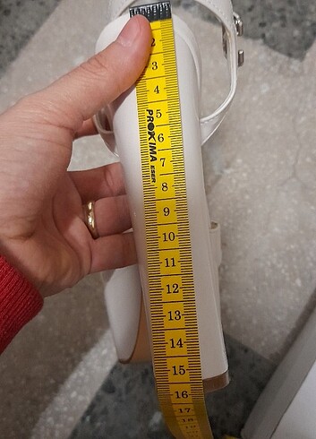 35 Beden beyaz Renk Topuklu ayakkabı