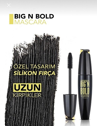 FLORMAR BIG N BOLD MASKARA