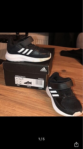 Orjinal Adidas çocuk koşu spor ayakkabısı