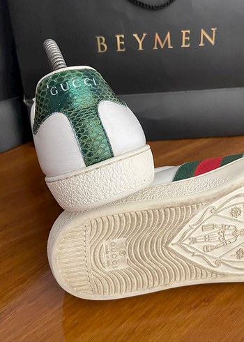 41 Beden beyaz Renk Gucci Beyaz Sneaker