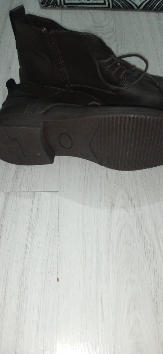 Kahverengi Deri Vintage Erkek Bot - Görsel 3