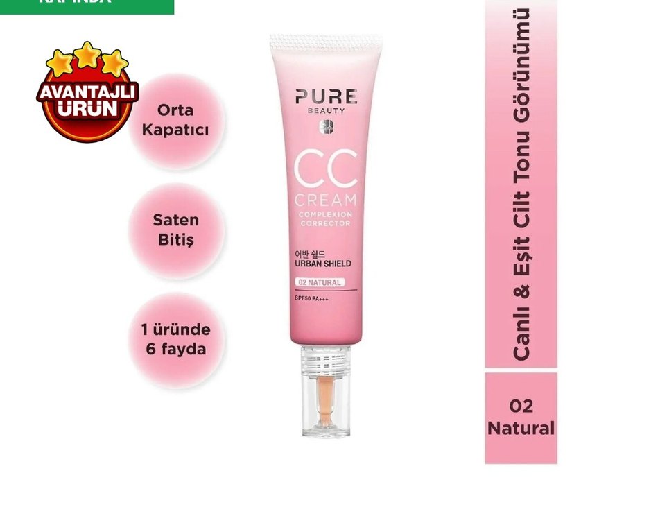 Pure Beauty Pembe BB Krem - Görsel 2