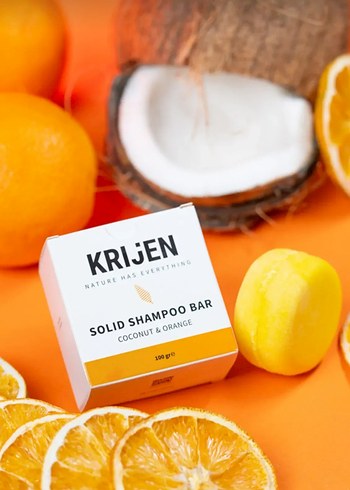 KRIJEN Hindistan Cevizi & Portakallı Katı Şampuan 100g