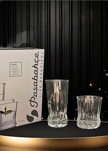 Paşabahçe Paşabahçe 18 Pcs Gaia 