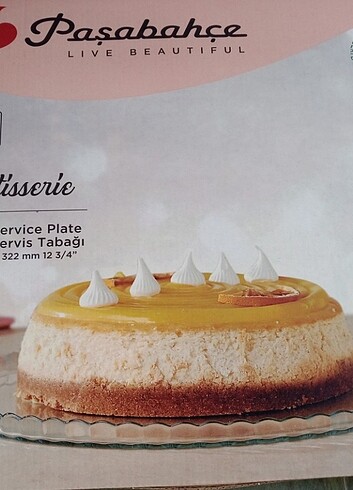 Paşabahçe Patisseria Servis Tabağı 