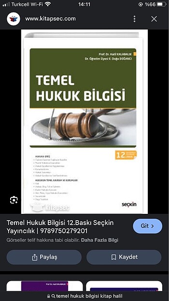üniversite kitap