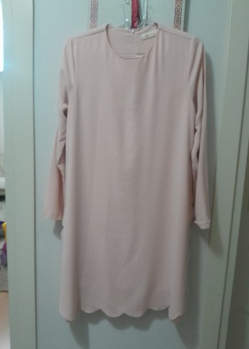 somon Midi Kadın Tunik, Uzun Kollu, Salaş Kesim