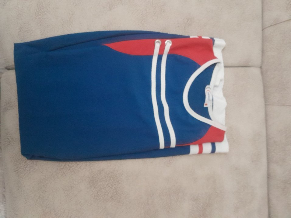 Uzun Kollu Mavi Tesettür Mayo - Görsel 5