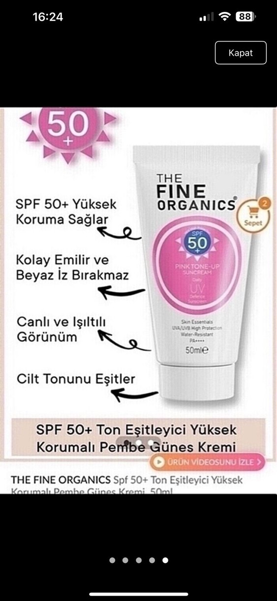 The Fine Organics Gül ve Vitamin C Cilt Bakım Seti - Görsel 5