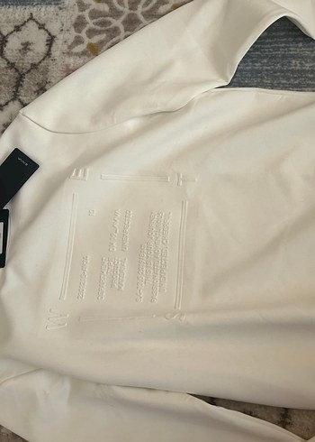 Gri Baskılı Erkek Sweatshirt - Görsel 6