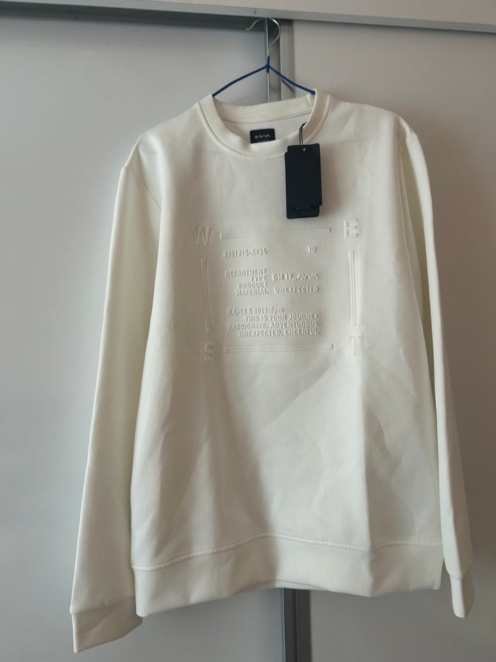 Gri Baskılı Erkek Sweatshirt - Görsel 2