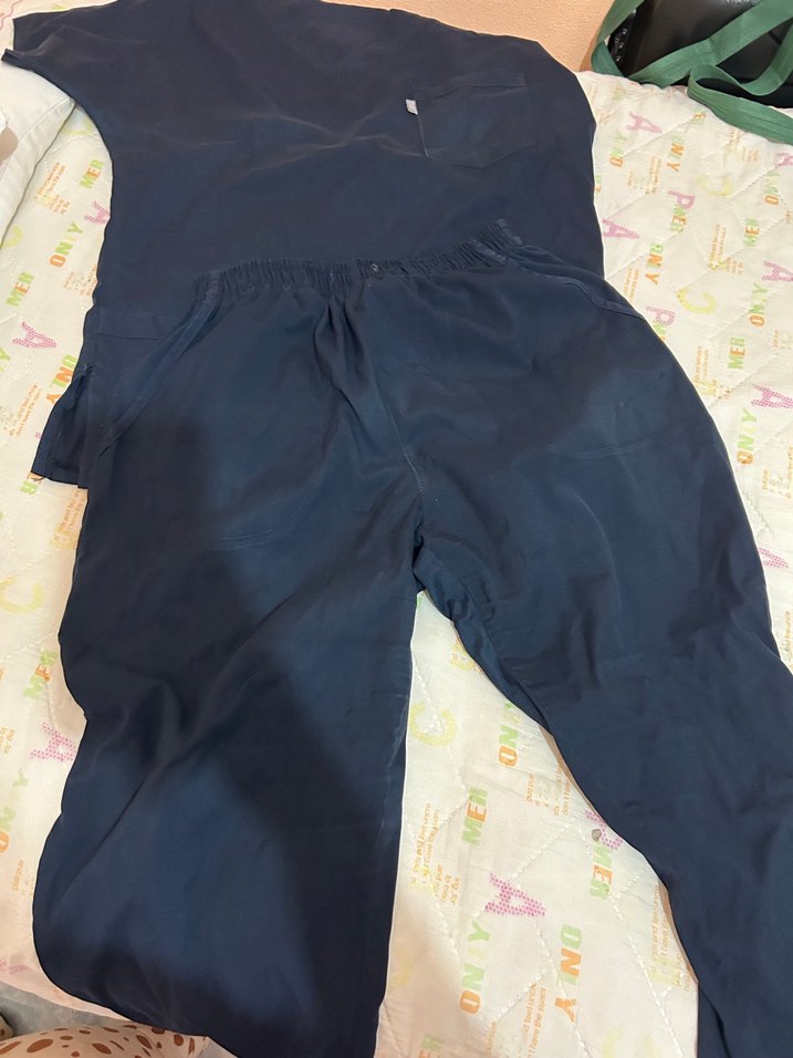 Siyah V Yaka Kısa Kollu Erkek Pijama Takımı - Görsel 2