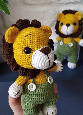 Diğer Amigurumi aslan