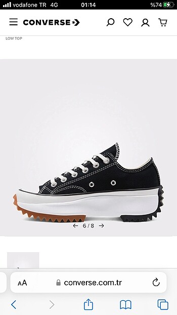 38 Beden Converse Platform Ayakkabı