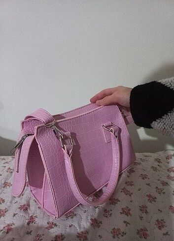 Defacto pembe çanta 