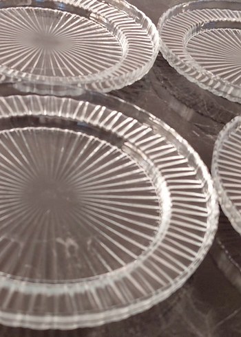 Elysia 6lı Desensiz Cam Tabak Seti - Görsel 3