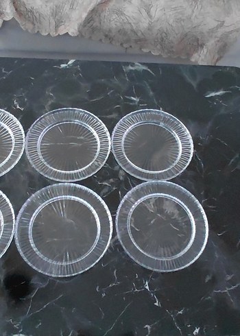 Elysia 6lı Desensiz Cam Tabak Seti - Görsel 2