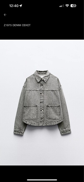 Cepli Denim Ceket