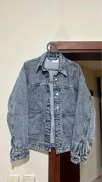 xs Beden Cepli Denim Ceket