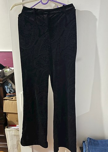 Kadın Mavi Denim Midi Boy Kot Pantolon - Görsel 4