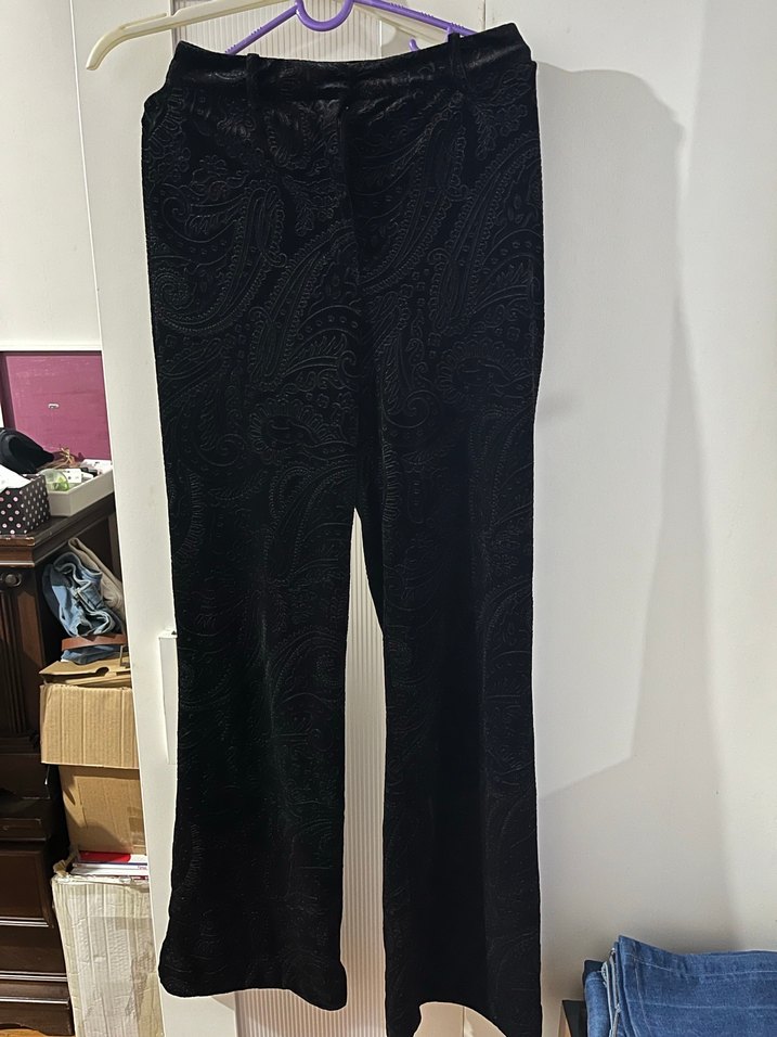 Kadın Mavi Denim Midi Boy Kot Pantolon - Görsel 4