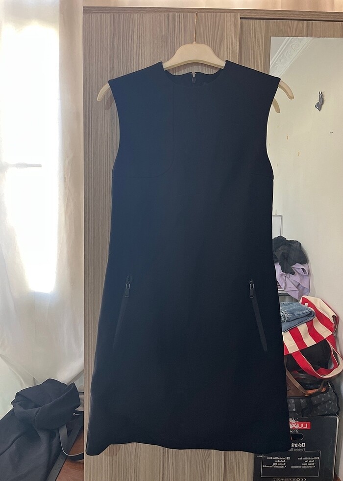 Siyah şık elbise - Görsel 3