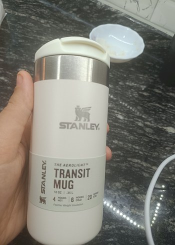 Stanley Transit Mug 0.35L Beyaz Termos